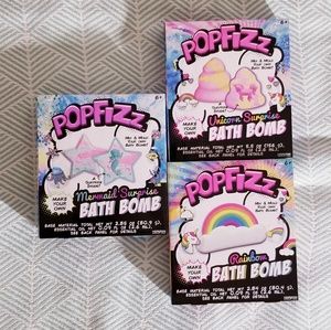 3x Popfizz DIY Bath Bombs